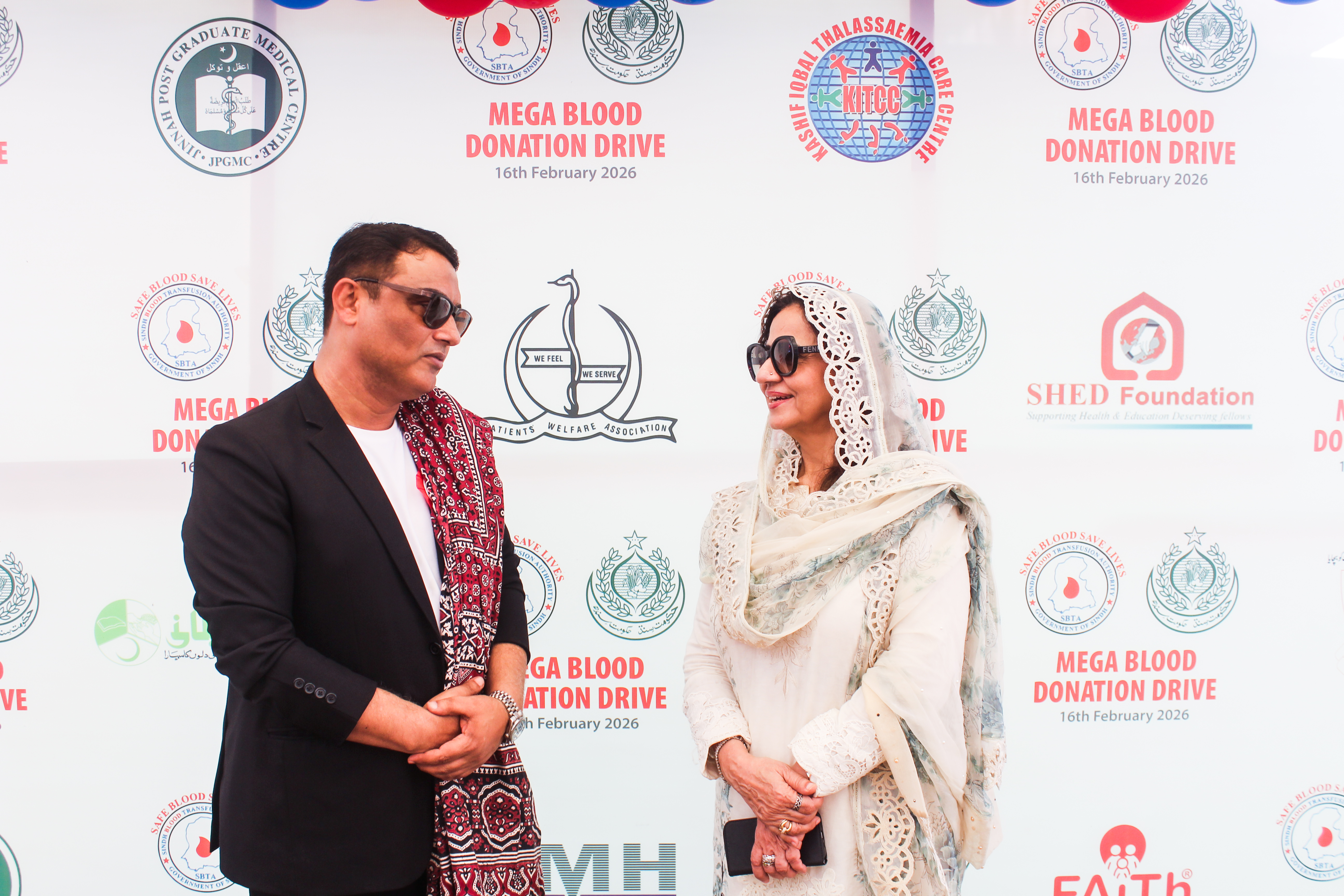 Sindh Ajrak Welfare Trust (SAWT) proudly shares the historic Mega Blood Donation Drive held on: